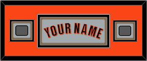 San Francisco Name & 2 World Series Jersey Patches - Road Gray (2010-2021) - Triple Mat 4