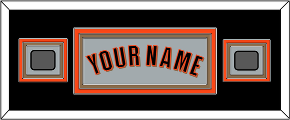 San Francisco Name & 2 World Series Champions Patches - Road Gray (2010-2021) - Triple Mat 6