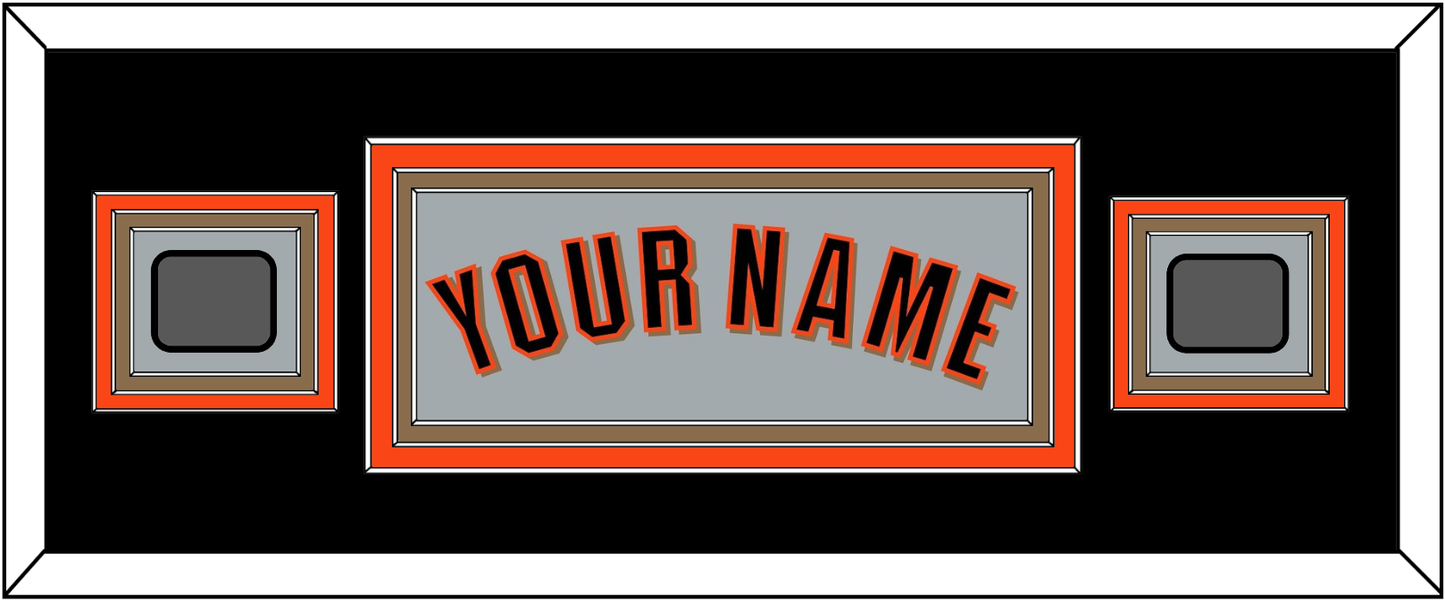 San Francisco Name & 2 World Series Jersey Patches - Road Gray (2010-2021) - Premier Tier 6