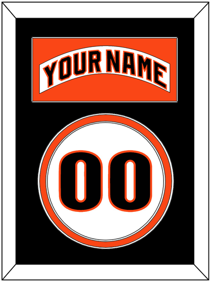 San Francisco Nameplate & Number - Home White (1983-1993) - Signature Tier 4