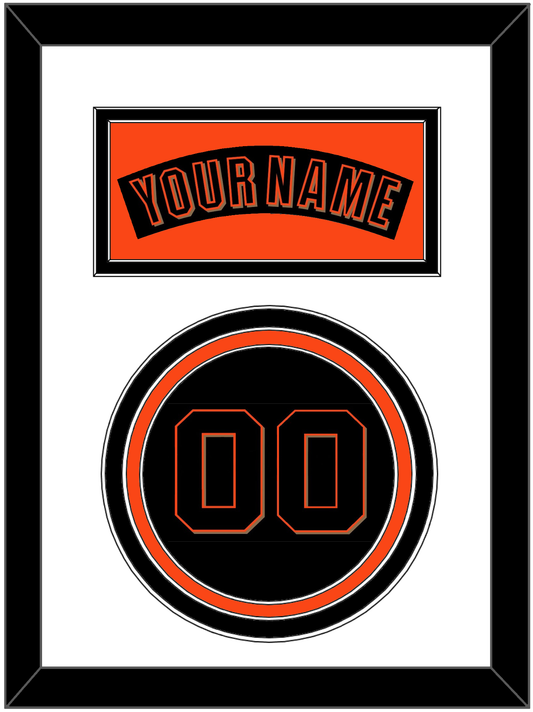 San Francisco Nameplate & Number - Alternate Black (2001-2002) - Premier Tier 1