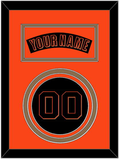 San Francisco Nameplate & Number - Alternate Black (2001-2002) - Premier Tier 3