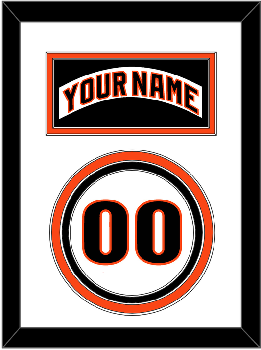 San Francisco Nameplate & Number - Home White (1983-1993) - Premier Tier 1
