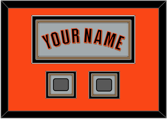 San Francisco Name & 2 World Series Jersey Patches - Road Gray (2010-2021) - Premier Tier 3