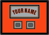 San Francisco Name & 2 World Series Jersey Patches - Road Gray (2010-2021) - Triple Mat 3