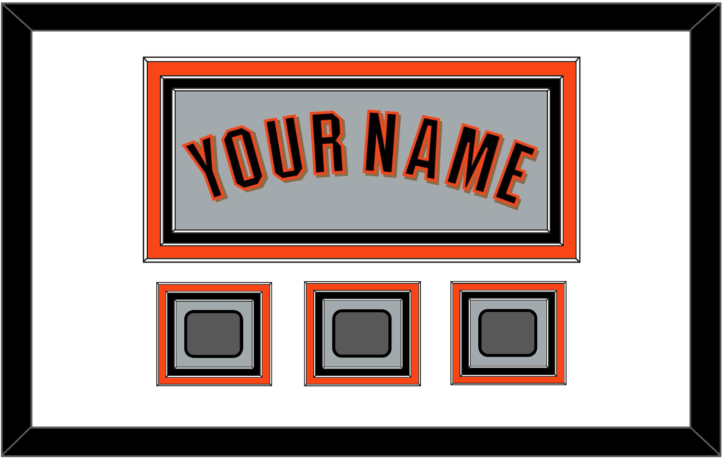 San Francisco Name & 3 World Series Champions Patches - Road Gray (2010-2021) - Premier Tier 1