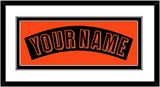 San Francisco Nameplate - Alternate Black (2001-2002) - Double Mat 1