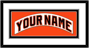 San Francisco Nameplate - Home White (1983-1993) - Double Mat 2