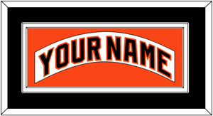 San Francisco Nameplate - Home White (1983-1993) - Double Mat 4