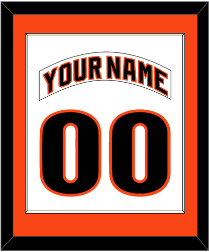 San Francisco Nameplate & Number Combined - Home White (1983-1993) - Essential Tier 1