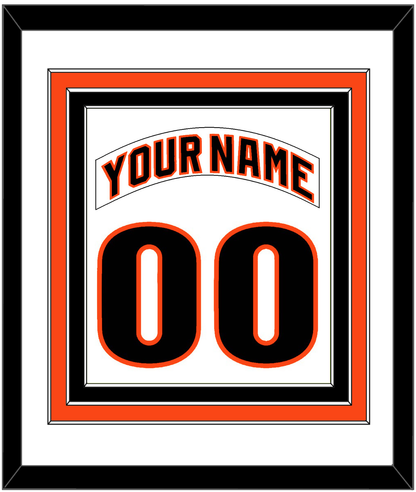 San Francisco Nameplate & Number Combined - Home White (1983-1993) - Premier Tier 1