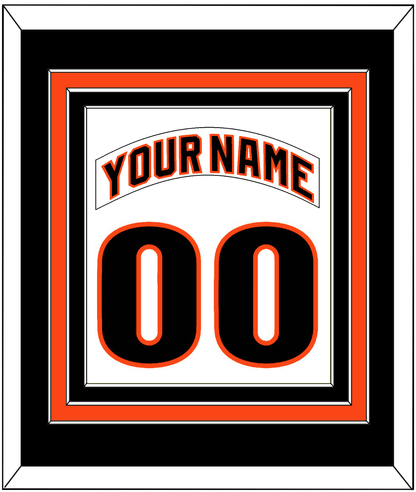 San Francisco Nameplate & Number Combined - Home White (1983-1993) - Premier Tier 3