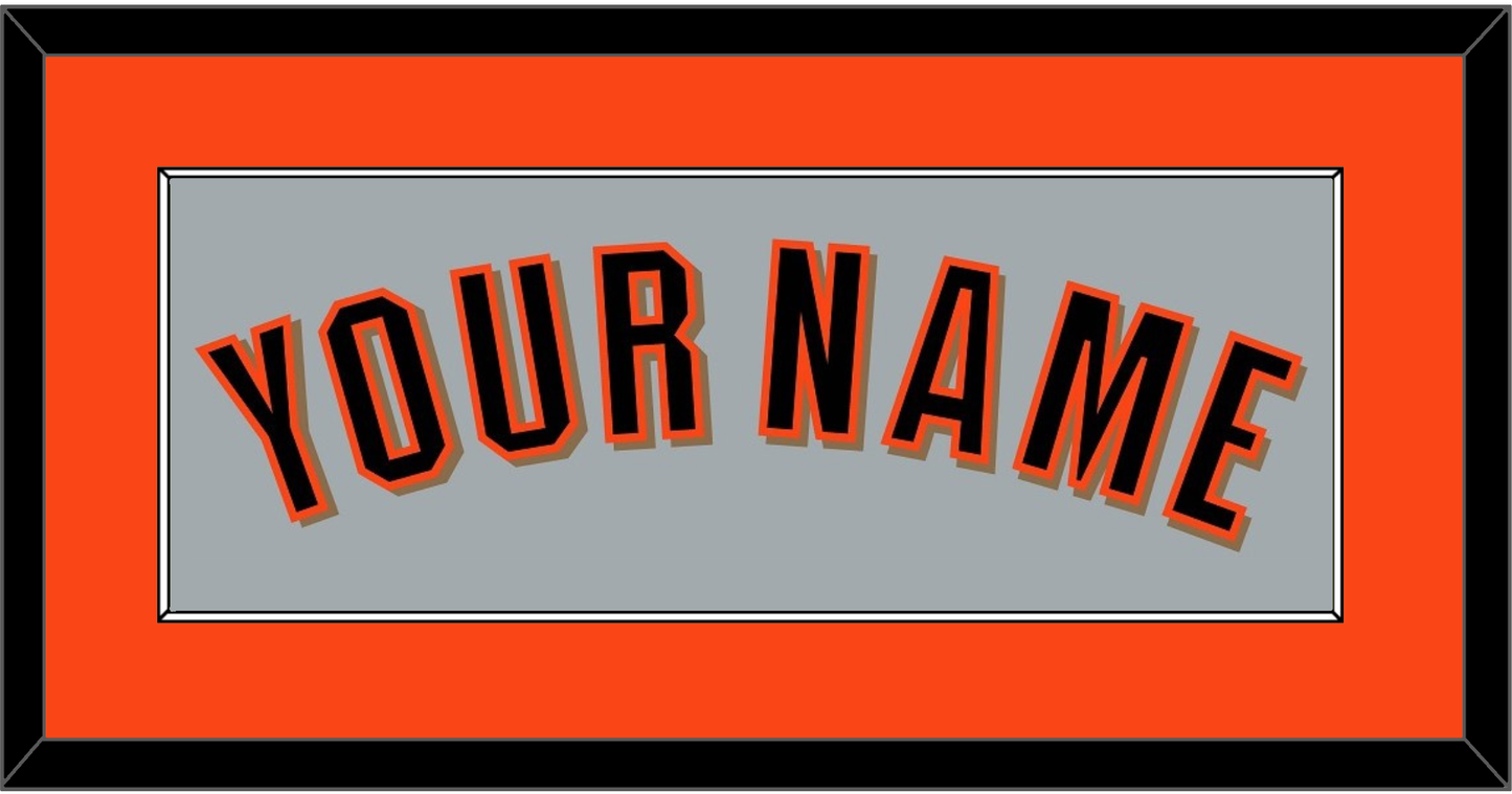 San Francisco Name - Road Gray (2022-2023) - Essential Tier 2