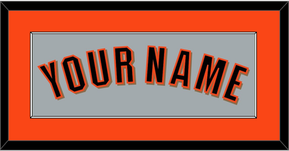 San Francisco Name - Road Gray (2022-2023) - Essential Tier 2