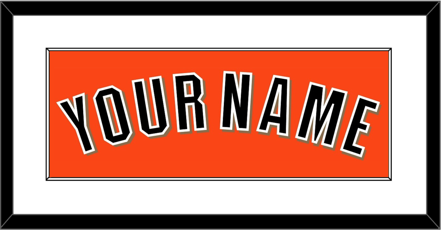 San Francisco Name - Alternate Orange - Essential Tier 1