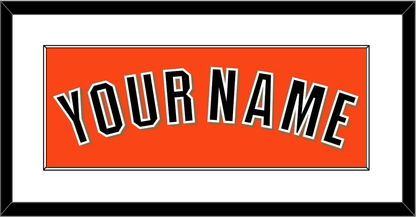 San Francisco Name - Alternate Orange - Essential Tier 1