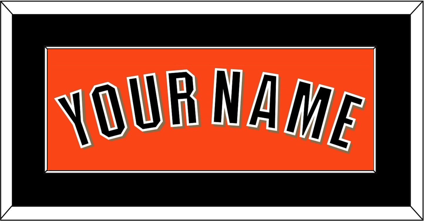 San Francisco Name - Alternate Orange - Essential Tier 2