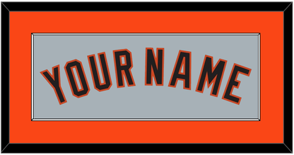 San Francisco Name - Road Gray - Essential Tier 2