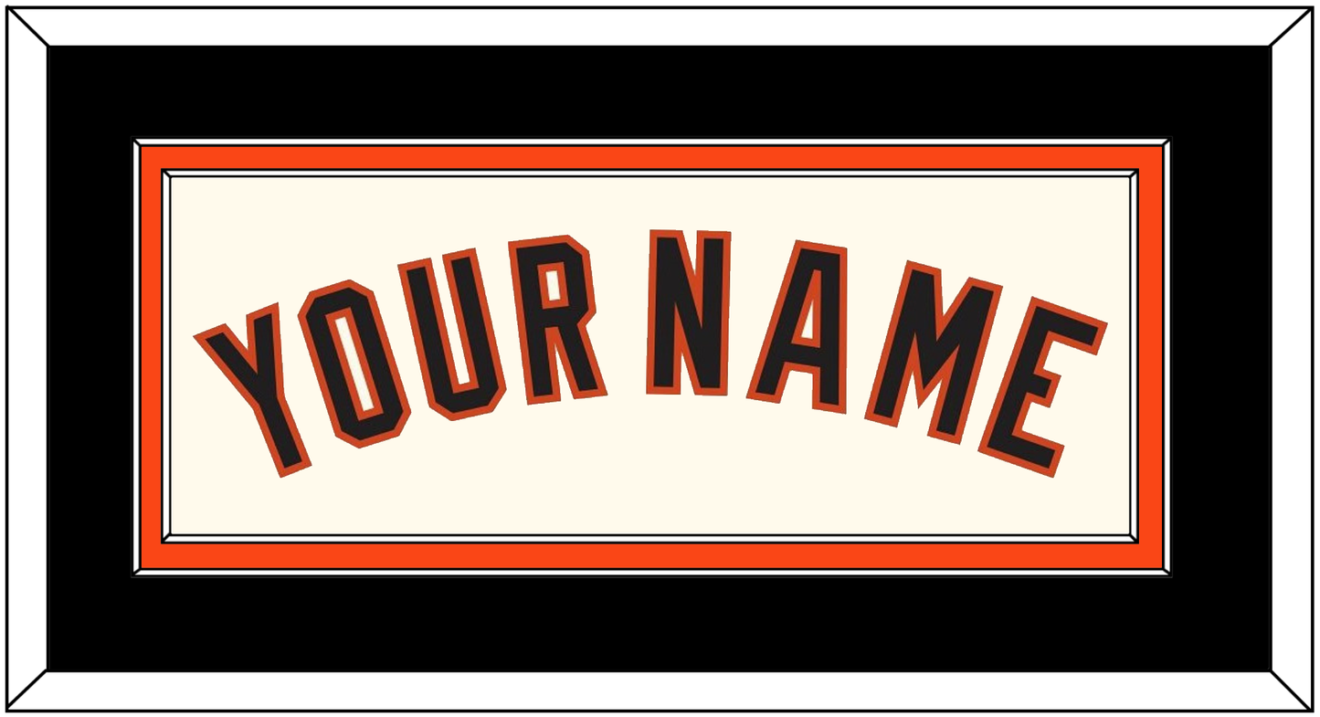 San Francisco Name - Home Cream - Signature Tier 3