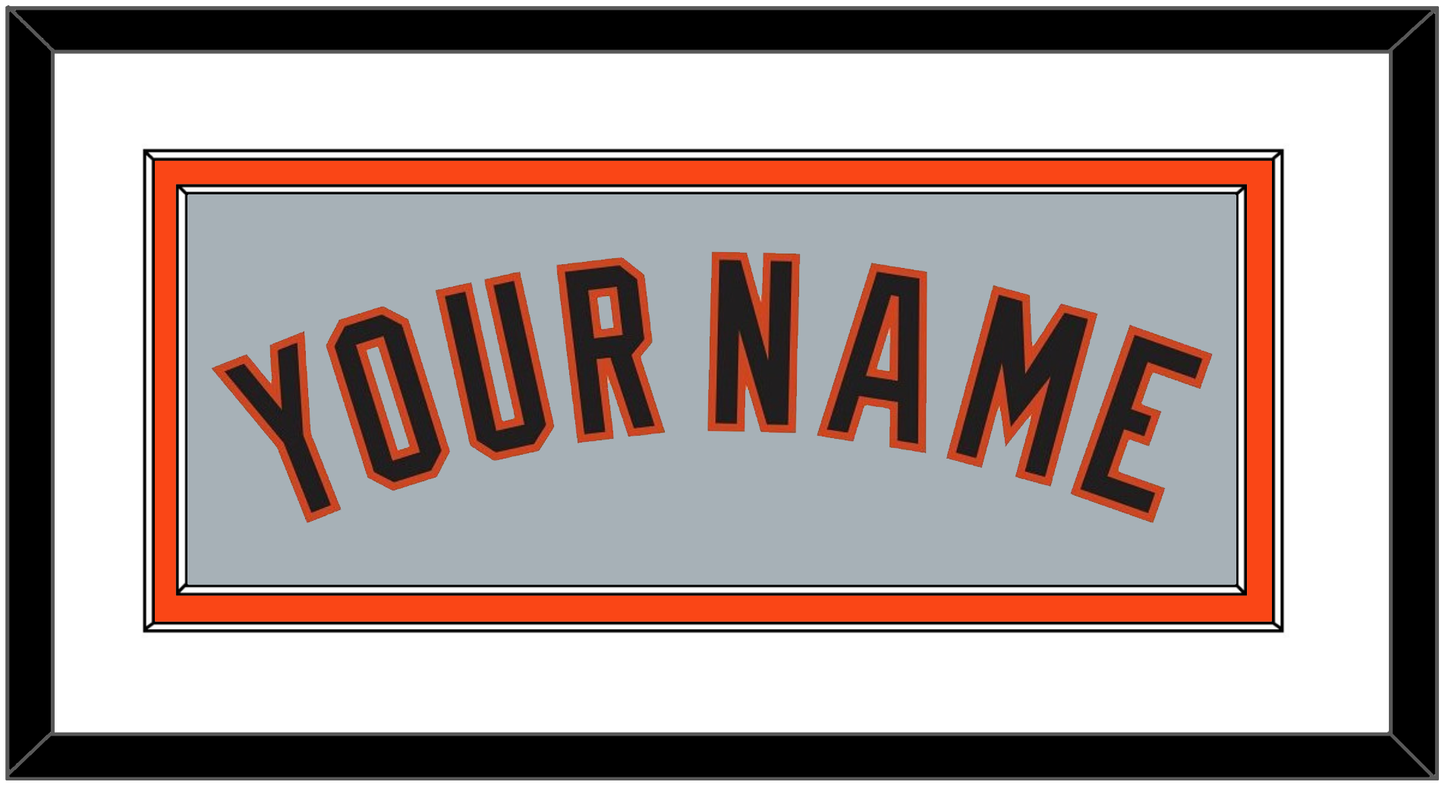 San Francisco Name - Road Gray - Signature Tier 1