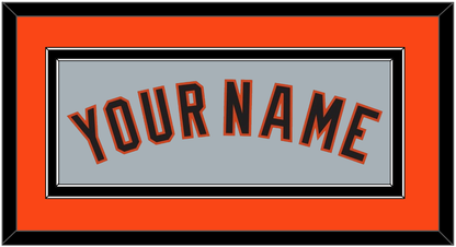 San Francisco Name - Road Gray - Signature Tier 2