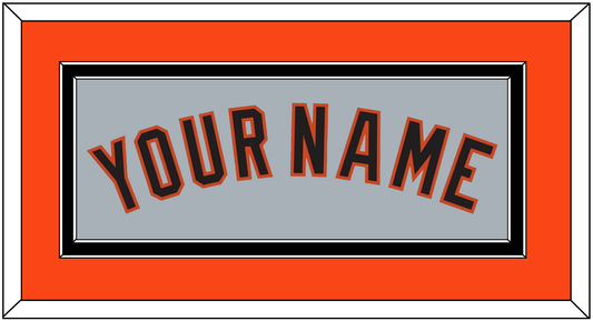San Francisco Name - Road Gray - Signature Tier 2