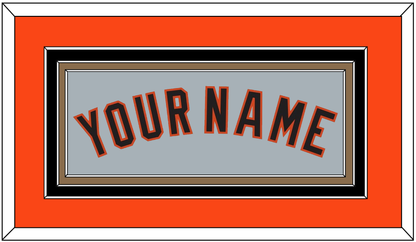 San Francisco Name - Road Gray - Premier Tier 2