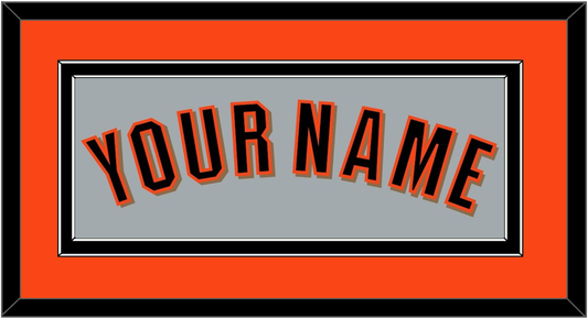 San Francisco Name - Road Gray (2010-2021) - Signature Tier 2