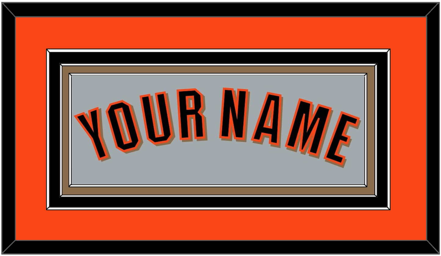 San Francisco Name - Road Gray (2022-2023) - Premier Tier 2