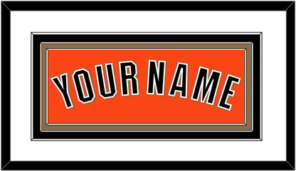San Francisco Name - Alternate Orange - Premier Tier 1