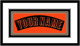 San Francisco Nameplate - Alternate Black (2001-2002) - Triple Mat 1