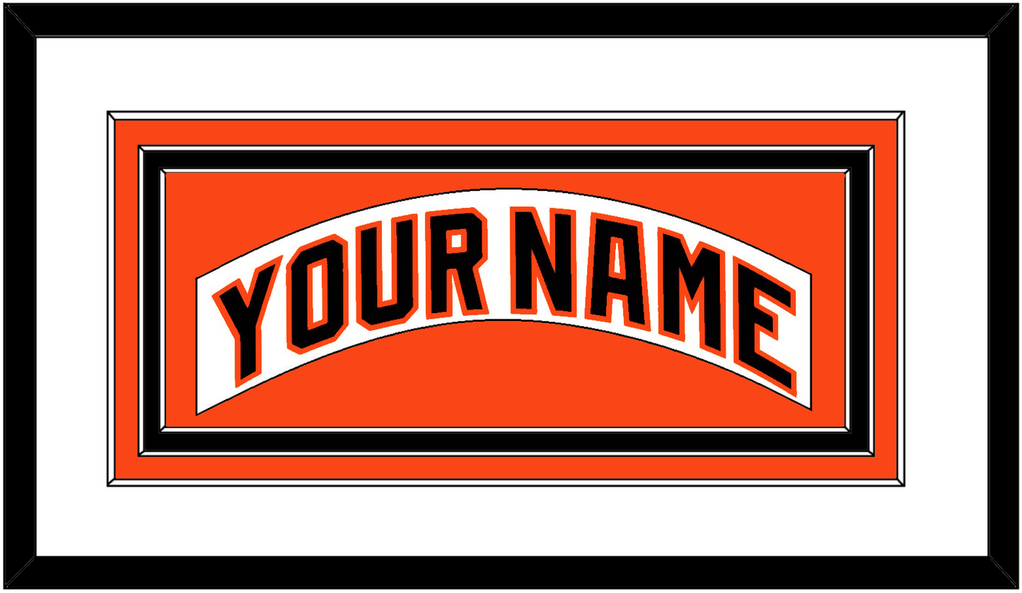 San Francisco Nameplate - Home White (1983-1993) - Premier Tier 1