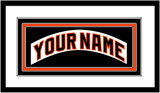 San Francisco Nameplate - Home White (1983-1993) - Triple Mat 2