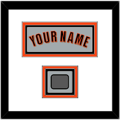 San Francisco Name & World Series Champions Patch - Road Gray (2010-2021) - Triple Mat 1