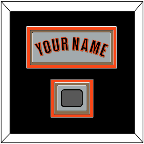 San Francisco Name & World Series Jersey Patch - Road Gray (2010-2021) - Triple Mat 3