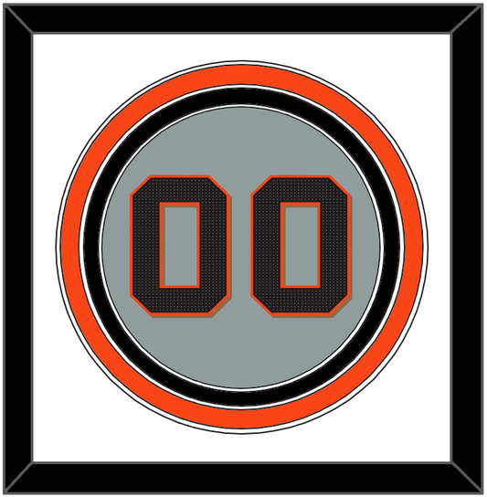 San Francisco Number - Road Gray - Premier Tier 1