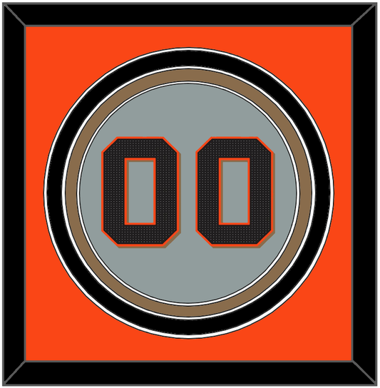 San Francisco Number - Road Gray - Premier Tier 2