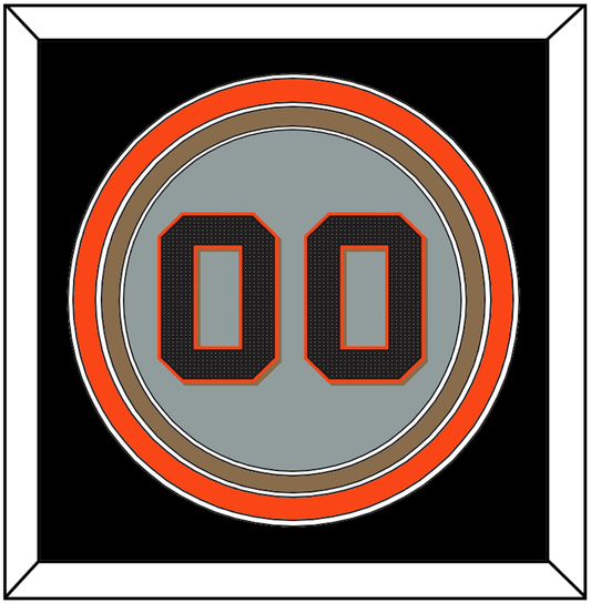 San Francisco Number - Road Gray - Premier Tier 3