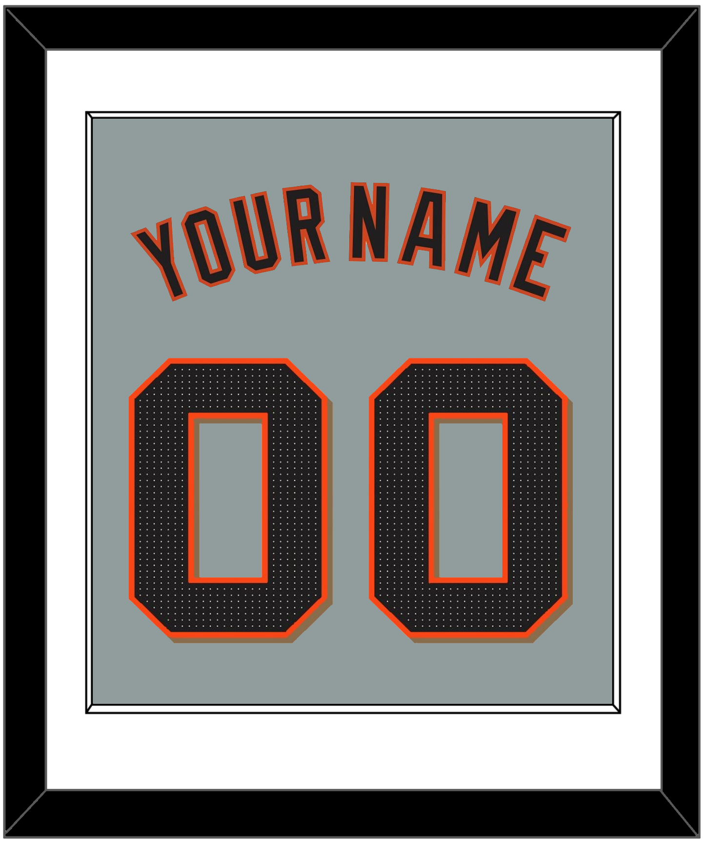 San Francisco Name & Number - Road Gray - Essential Tier 1