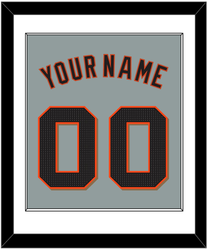 San Francisco Name & Number - Road Gray - Essential Tier 1