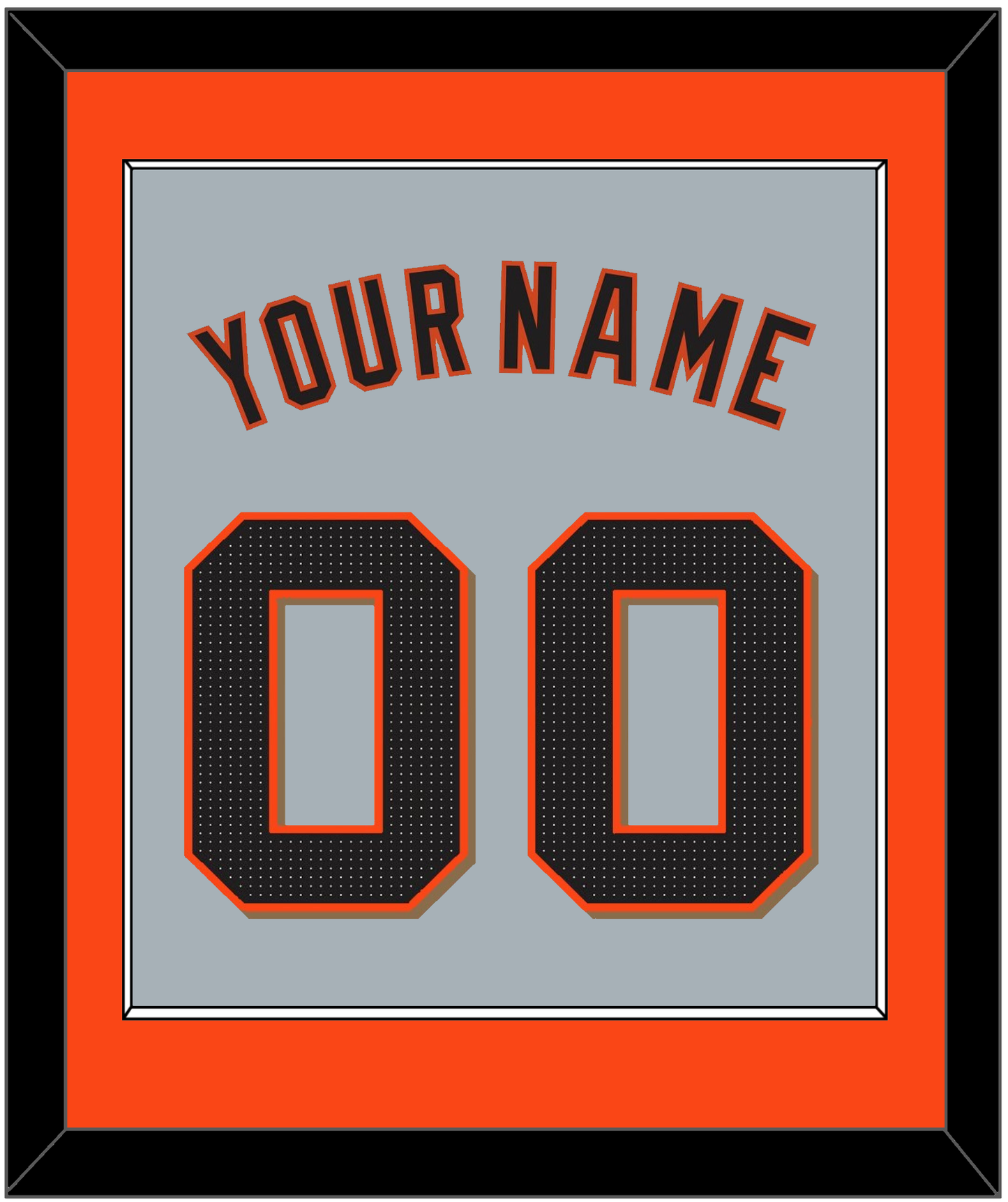 San Francisco Name & Number - Road Gray - Essential Tier 2