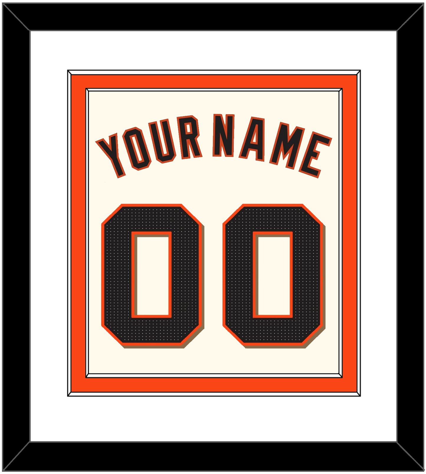 San Francisco Name & Number - Home Cream - Signature Tier 1
