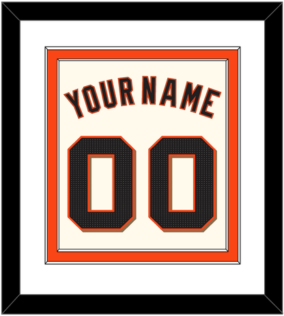 San Francisco Name & Number - Home Cream - Signature Tier 1
