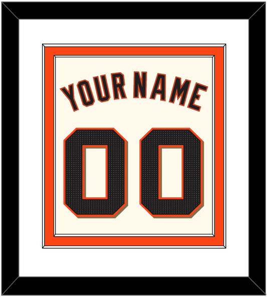 San Francisco Name & Number - Home Cream - Signature Tier 1