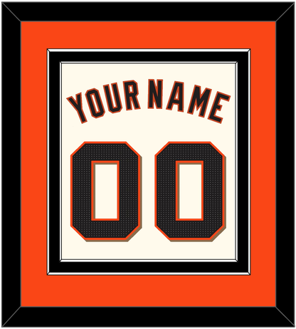 San Francisco Name & Number - Home Cream - Signature Tier 2