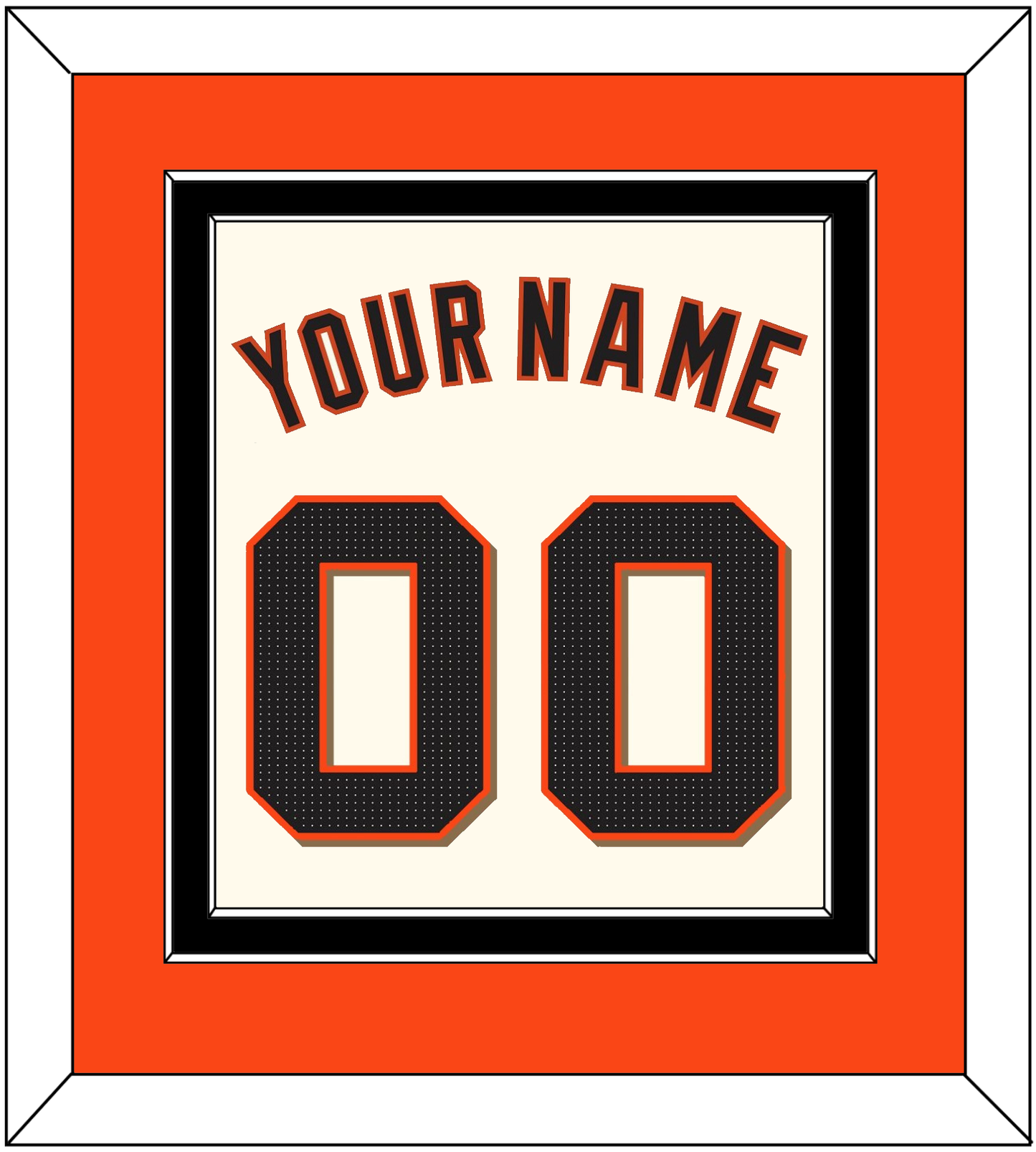 San Francisco Name & Number - Home Cream - Signature Tier 2