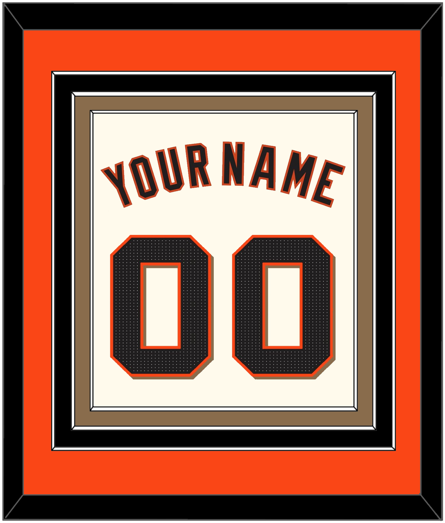 San Francisco Name & Number - Home Cream - Premier Tier 2