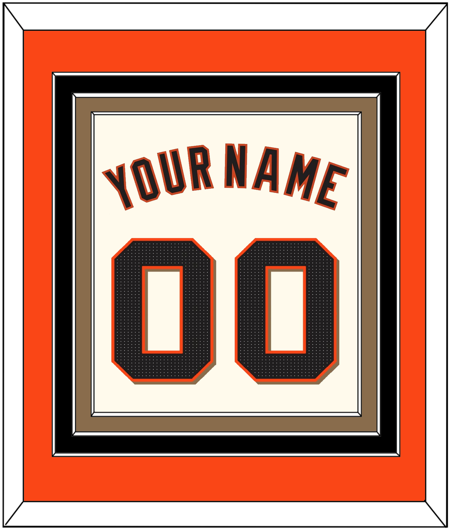 San Francisco Name & Number - Home Cream - Premier Tier 2