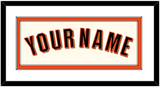 San Francisco Name - Home Cream (2022-2023) - Double Mat 1