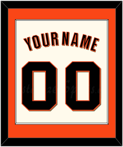 San Francisco Name & Number - Home Cream (2022-2023) - Essential Tier 1